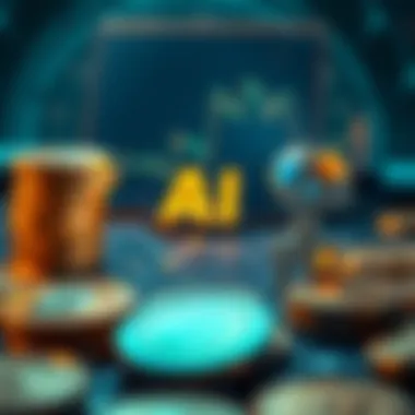 Infographic illustrating key investment strategies for AI coins.