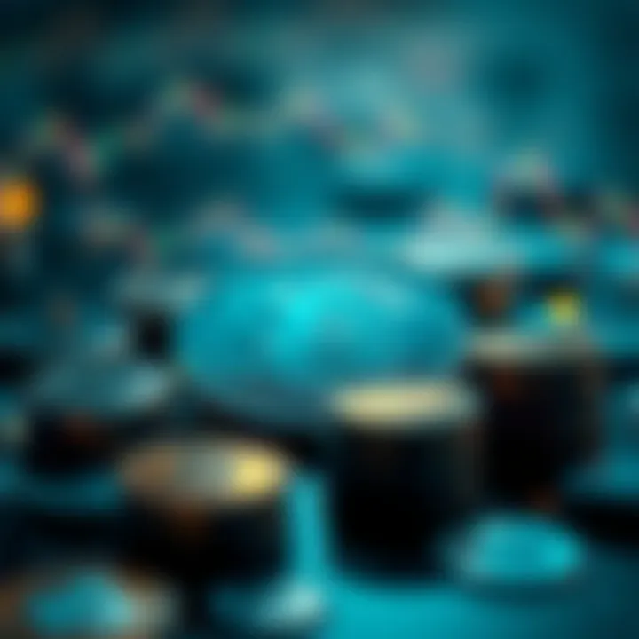 Visual illustration of cryptocurrency market trends