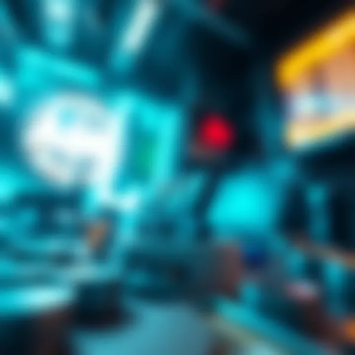 Illustration depicting the concept of AML and its significance in financial systems