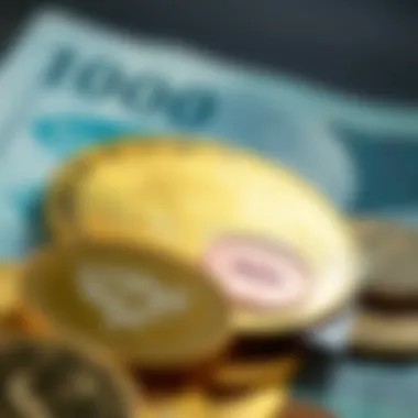 Relationship Between AUD and Cryptocurrencies Visual representation of the relationship between AUD and cryptocurrencies