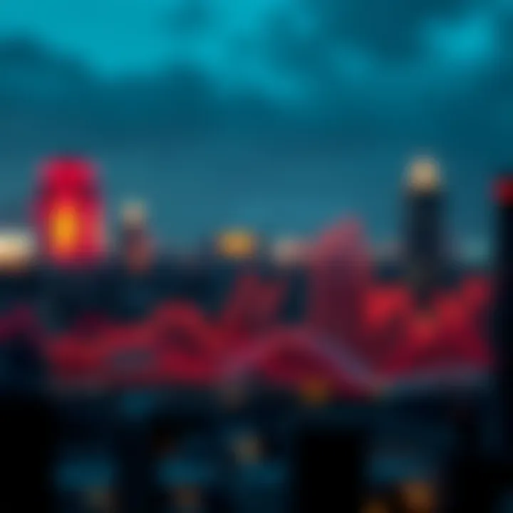 Fluctuations in AUD Value Graph illustrating AUD value fluctuations over time