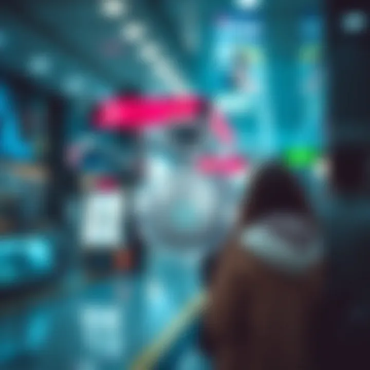 Real-world application of beacon data in business