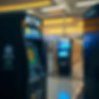 Visual representation of Bitcoin ATM technology