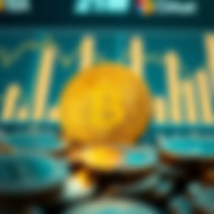 Illustration of investment strategies related to Bitcoin