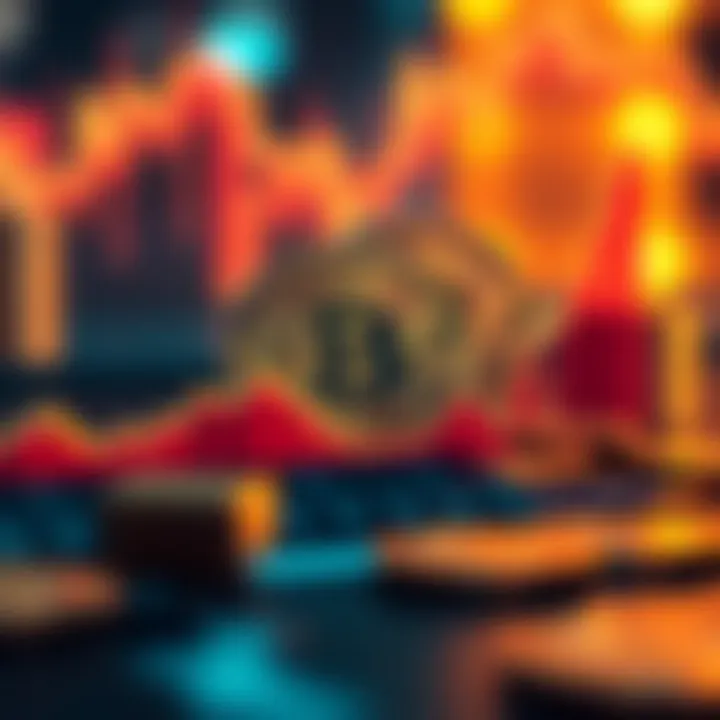 Graph illustrating Bitcoin price fluctuations during halving events