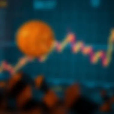 Graph depicting Bitcoin price volatility