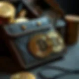 Historical representation of early Bitcoin wallets