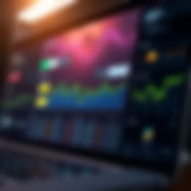 Cryptocurrency Management User Interface User interface showcasing cryptocurrency management