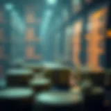 Visual representation of decentralized asset management