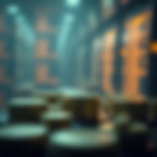 Visual representation of decentralized asset management