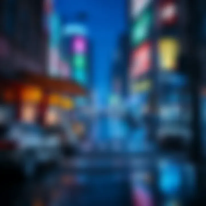 Visual representation of blockchain technology's influence on T-Drop