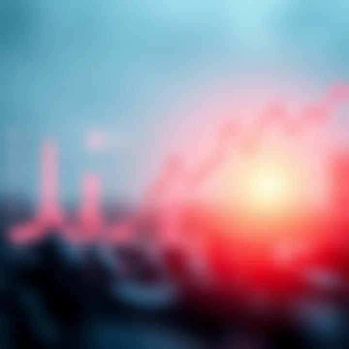 Graph illustrating the volatility of cryptocurrency exchange rates