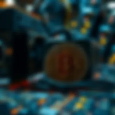 Illustration representing the impact of cryptocurrency mining on GPU demand