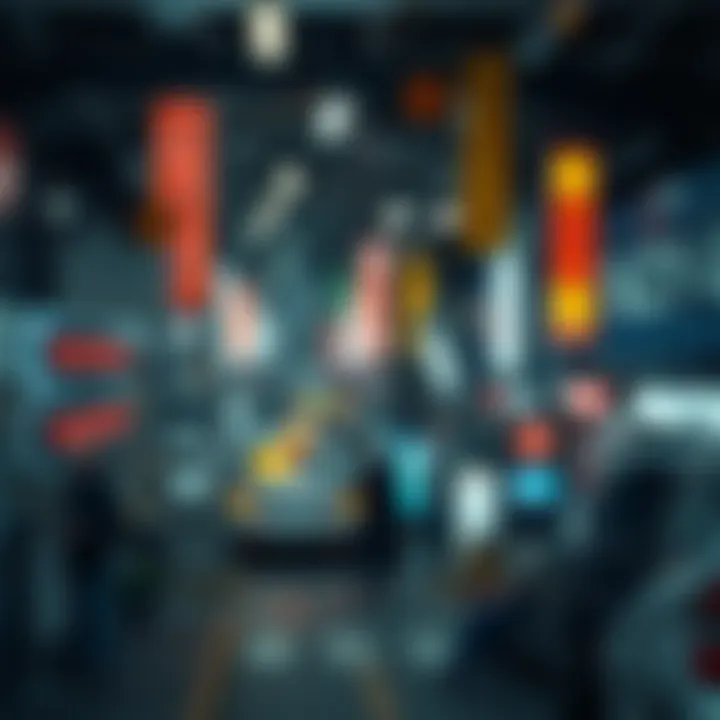 A visual representation of cryptocurrency market trends influenced by OneConnect