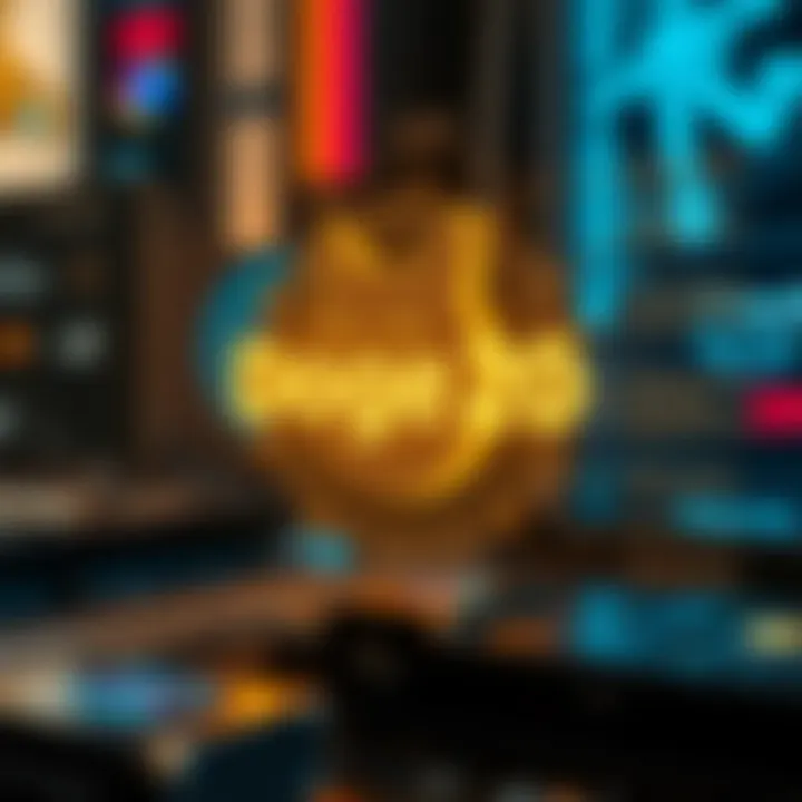 An infographic illustrating the technological features of Doge20