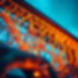 Illustration of enterprise blockchain architecture