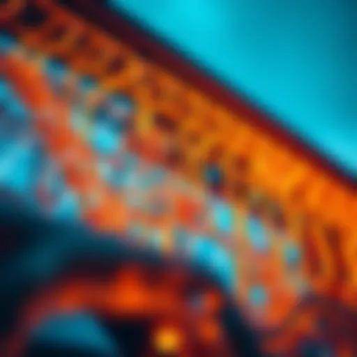 Illustration of enterprise blockchain architecture