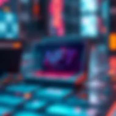 A futuristic representation of the evolution of NFT wallets.