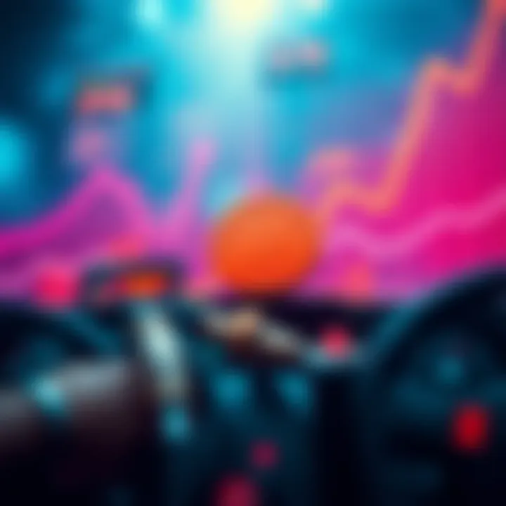 Graph showcasing the growth potential of new cryptocurrencies