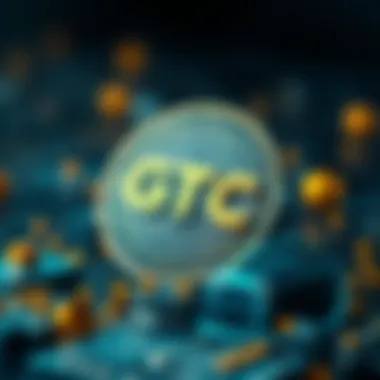 Illustration depicting the technology behind GTC coin