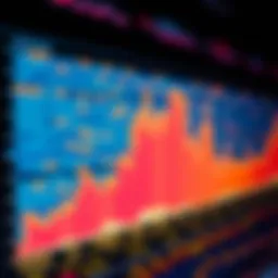 Colorful representation of data using a heatmap.