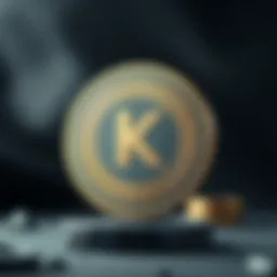 Visual representation of the Kronos coin logo