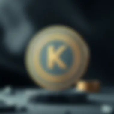 Visual representation of the Kronos coin logo