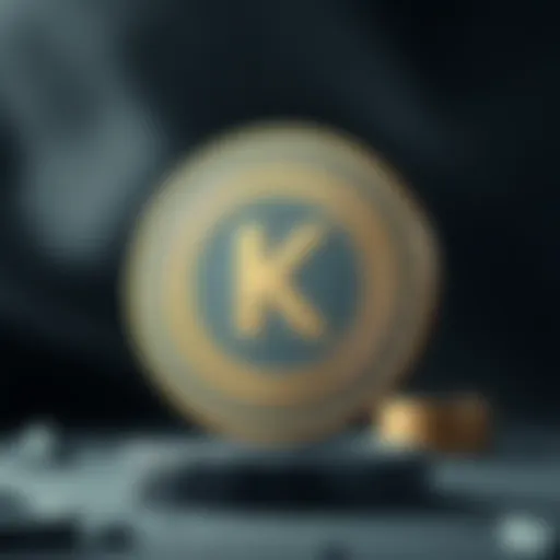 Visual representation of the Kronos coin logo