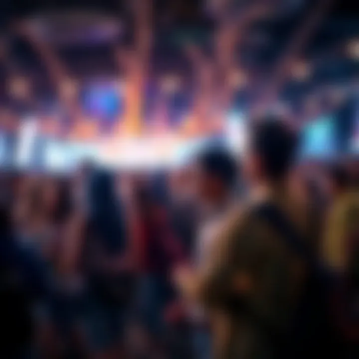 Engaging with the Cryptocurrency Community Depiction of a vibrant crypto community