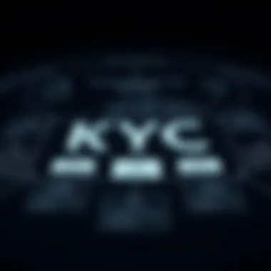 Diagram showcasing legal requirements of KYC