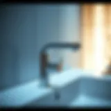 A sleek and modern faucet design showcasing innovative technology.