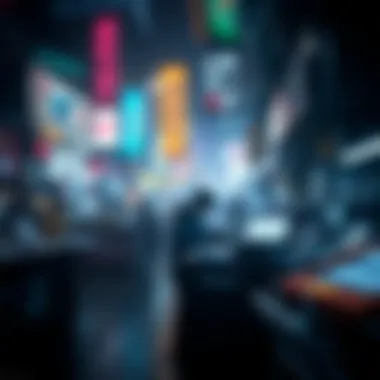 Visual of NFT marketplace transactions