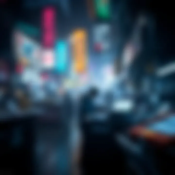 Visual of NFT marketplace transactions