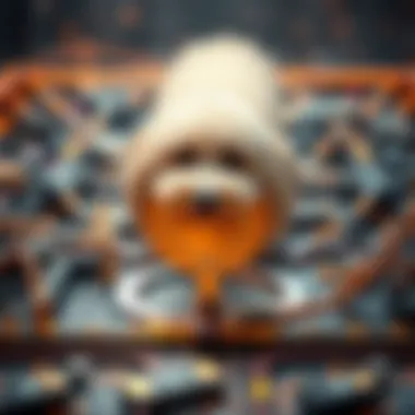 A visual depiction of the technological framework supporting PoodleCoin