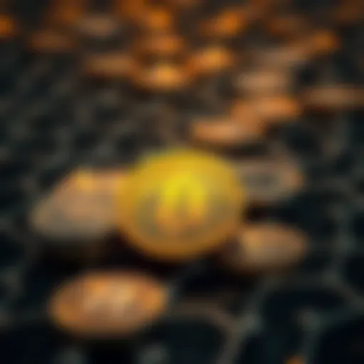 Conceptual representation of security tokens in blockchain technology