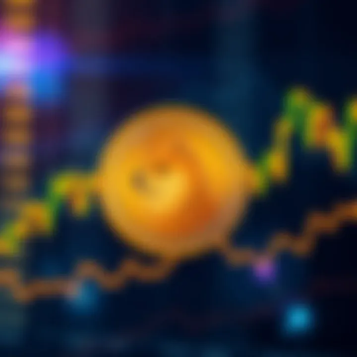 Graph illustrating Shiba Inu coin market trends