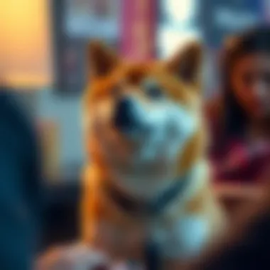 A screenshot of Shiba Inu meme shared on social media
