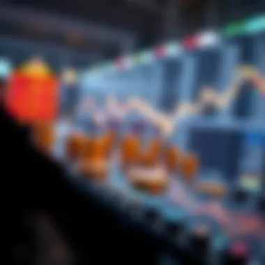 A conceptual image showcasing the structure of financial markets