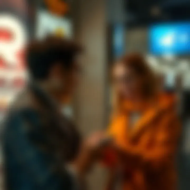 User Interaction on Telegram Depiction of user interactions within Telegram