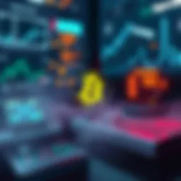 Conceptual illustration of vaporware in technology